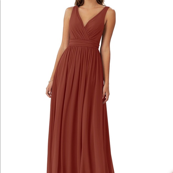 Azazie Dresses & Skirts - Azazie Kora Terracotta bridesmaid dress